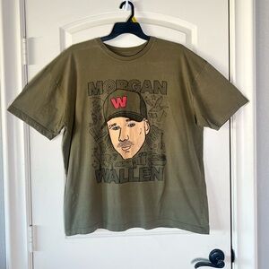 Morgan Wallen Hunter Green Graphic T-Shirt